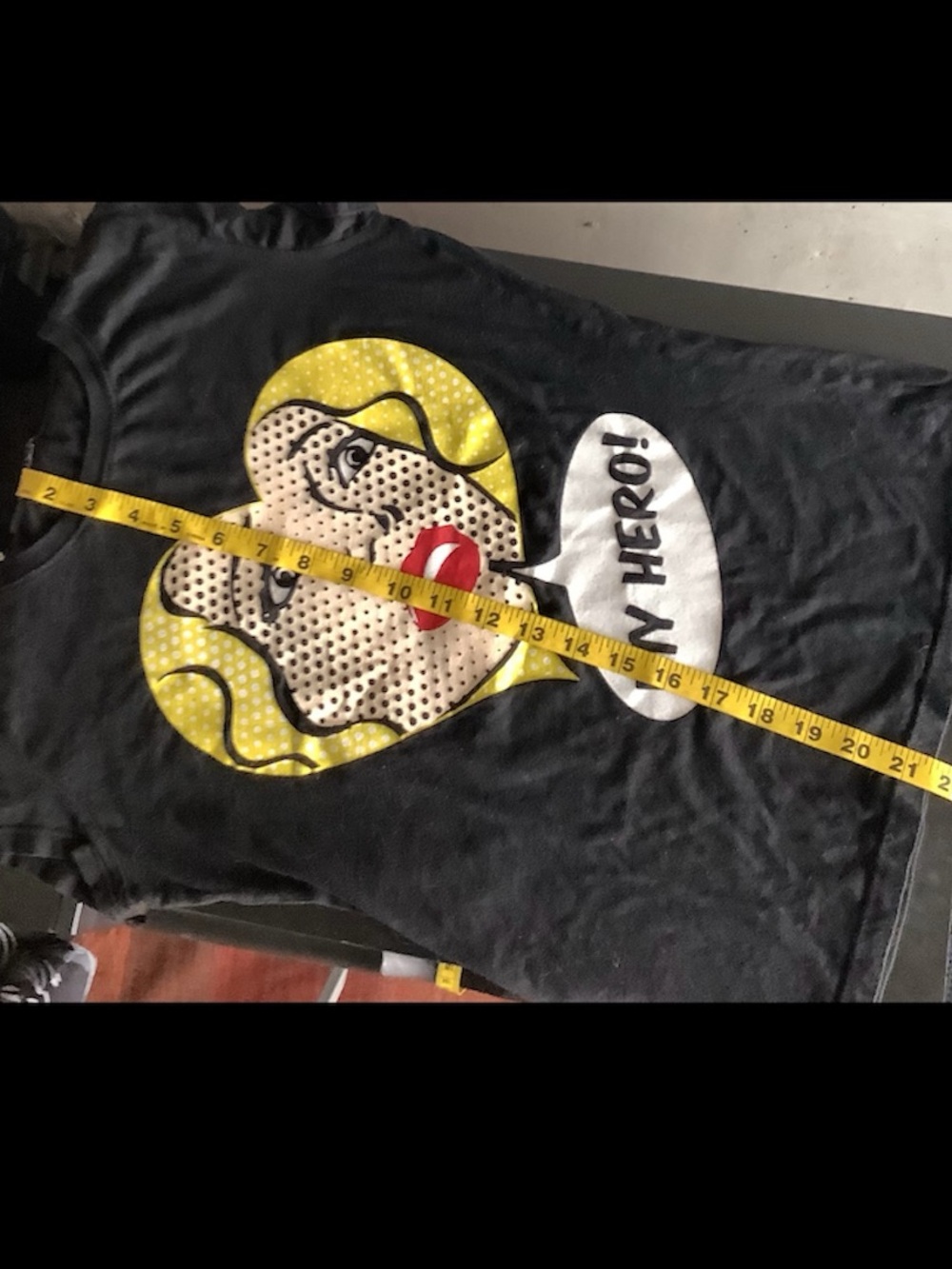 Vintage Y2K Wet Seal My Hero Pop Art Graphic Tee Small - Picture 7 of 8